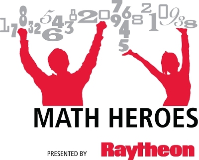 Math Heroes By Raytheon Logo