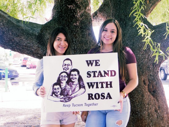Nayeli Sanchez Lauren Ahern Stand With Rosa Poster