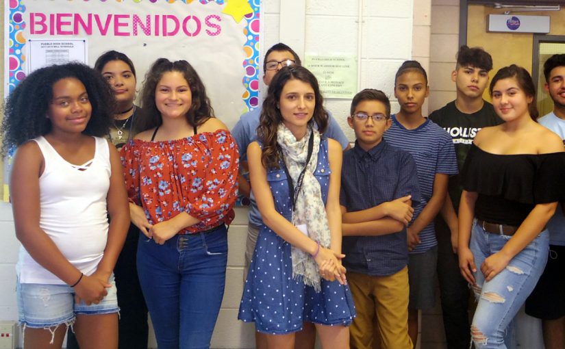 ¡Bienvenida, Ms. Raquel Alonso! Pueblo High School